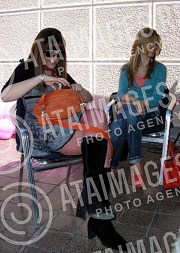 Celebrating the first year of Cosmopolitan magazine in Serbia.Obelezavanje prve godine izlazenja magazina Cosmopolitan u Srbiji.