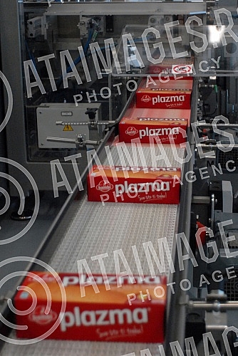 Otvaranje novog pogona Plazma keksa  kompanije Bambi u Pozarevcu, u prisustvu predsednika vlade Srbije Aleksandra Vucica.