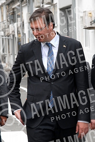 Otvaranje novog pogona Plazma keksa  kompanije Bambi u Pozarevcu, u prisustvu predsednika vlade Srbije Aleksandra Vucica.