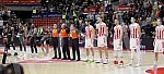The match of the 16th round of the Turkish Airlines Euroleague between KK Crvena zvezda mts and FC Bayern Munich was played in the Aleksandar Nikolic Hall.Utakmica 16. kola Turkish Airlines Evrolige izmedju KK Crvena zvezda mts i FC Bajern Minhen o