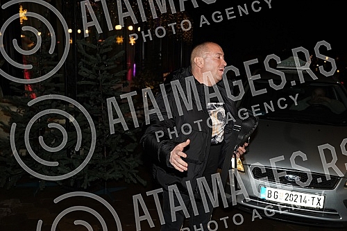 Singer Katarina Grujic and football player Marko Gobeljic became the parents of daughter Katja yesterday, and on that happy occasion, a celebration was held tonight at the Topciderac restaurant.