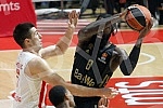 The match of the 16th round of the Turkish Airlines Euroleague between KK Crvena zvezda mts and FC Bayern Munich was played in the Aleksandar Nikolic Hall.Utakmica 16. kola Turkish Airlines Evrolige izmedju KK Crvena zvezda mts i FC Bajern Minhen o