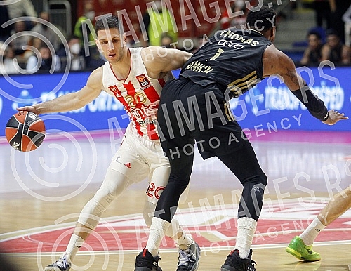 The match of the 16th round of the Turkish Airlines Euroleague between KK Crvena zvezda mts and FC Bayern Munich was played in the Aleksandar Nikolic Hall.Utakmica 16. kola Turkish Airlines Evrolige izmedju KK Crvena zvezda mts i FC Bajern Minhen o