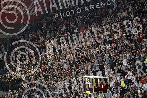 The match of the 16th round of the Turkish Airlines Euroleague between KK Crvena zvezda mts and FC Bayern Munich was played in the Aleksandar Nikolic Hall.Utakmica 16. kola Turkish Airlines Evrolige izmedju KK Crvena zvezda mts i FC Bajern Minhen o