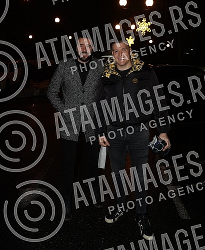 Singer Katarina Grujic and football player Marko Gobeljic became the parents of daughter Katja yesterday, and on that happy occasion, a celebration was held tonight at the Topciderac restaurant.