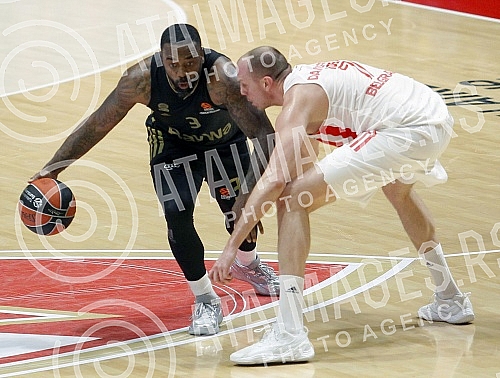 The match of the 16th round of the Turkish Airlines Euroleague between KK Crvena zvezda mts and FC Bayern Munich was played in the Aleksandar Nikolic Hall.Utakmica 16. kola Turkish Airlines Evrolige izmedju KK Crvena zvezda mts i FC Bajern Minhen o