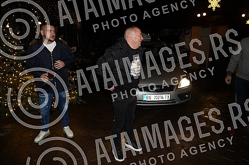 Singer Katarina Grujic and football player Marko Gobeljic became the parents of daughter Katja yesterday, and on that happy occasion, a celebration was held tonight at the Topciderac restaurant.