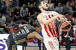 The match of the 16th round of the Turkish Airlines Euroleague between KK Crvena zvezda mts and FC Bayern Munich was played in the Aleksandar Nikolic Hall.Utakmica 16. kola Turkish Airlines Evrolige izmedju KK Crvena zvezda mts i FC Bajern Minhen o