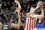The match of the 16th round of the Turkish Airlines Euroleague between KK Crvena zvezda mts and FC Bayern Munich was played in the Aleksandar Nikolic Hall.Utakmica 16. kola Turkish Airlines Evrolige izmedju KK Crvena zvezda mts i FC Bajern Minhen o