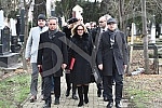 The ceremonial laying of wreaths on the renovated tombstone of Josip Runjanin at the Assumption Cemetery in Novi Sad marked the 200th anniversary of the birth of the composer of the Croatian national anthem as part of the celebration of the First Nat