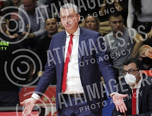 The match of the 16th round of the Turkish Airlines Euroleague between KK Crvena zvezda mts and FC Bayern Munich was played in the Aleksandar Nikolic Hall.Utakmica 16. kola Turkish Airlines Evrolige izmedju KK Crvena zvezda mts i FC Bajern Minhen o