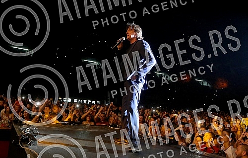 Concert of Zdravko Colic held on stadium National Arena 