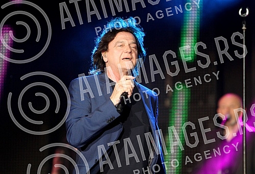 Concert of Zdravko Colic held on stadium National Arena 