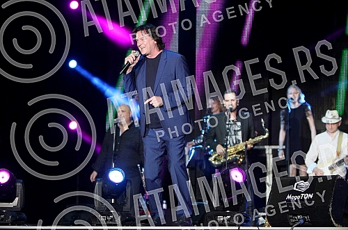 Concert of Zdravko Colic held on stadium National Arena 