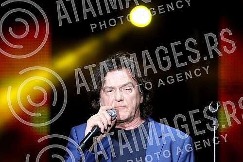 Concert of Zdravko Colic held on stadium National Arena 
