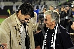 Friendly football match between FK Partizan (Serbia) and PAOK (Greece) played at Partizan stadium. Prijateljska utakmica izmedju FK Partizan (Srbija) i PAOK (Grcka) odigrana na stadionu Partizana.
