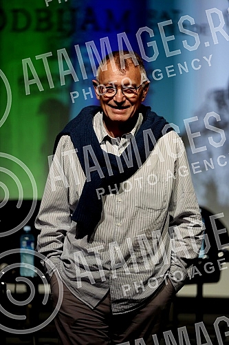 A literary event organized by the publishing house Cigoja, dedicated to the publication of the translation of the book 