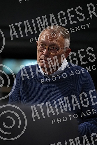 A literary event organized by the publishing house Cigoja, dedicated to the publication of the translation of the book 