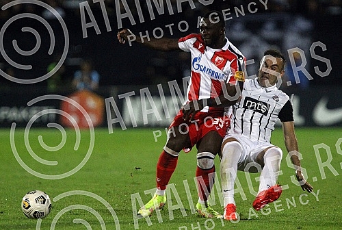 The match of the ninth round of the Linglong Tire Super League of Serbia between FK Partizan and FK Crvena zvezda was played at the Partizan stadium.Utakmica devetog  kola Linglong Tire Super liga Srbije izmedju FK Partizan i FK Crvena zvezda odigr