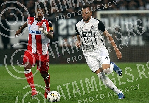 The match of the ninth round of the Linglong Tire Super League of Serbia between FK Partizan and FK Crvena zvezda was played at the Partizan stadium.Utakmica devetog  kola Linglong Tire Super liga Srbije izmedju FK Partizan i FK Crvena zvezda odigr