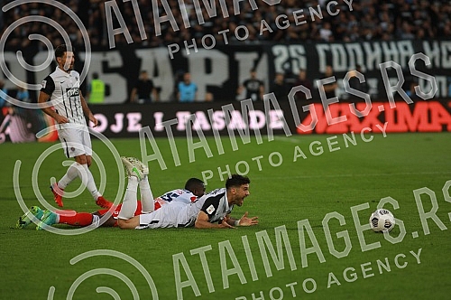 The match of the ninth round of the Linglong Tire Super League of Serbia between FK Partizan and FK Crvena zvezda was played at the Partizan stadium.Utakmica devetog  kola Linglong Tire Super liga Srbije izmedju FK Partizan i FK Crvena zvezda odigr