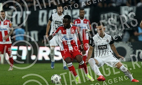 The match of the ninth round of the Linglong Tire Super League of Serbia between FK Partizan and FK Crvena zvezda was played at the Partizan stadium.Utakmica devetog  kola Linglong Tire Super liga Srbije izmedju FK Partizan i FK Crvena zvezda odigr