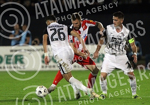 The match of the ninth round of the Linglong Tire Super League of Serbia between FK Partizan and FK Crvena zvezda was played at the Partizan stadium.Utakmica devetog  kola Linglong Tire Super liga Srbije izmedju FK Partizan i FK Crvena zvezda odigr