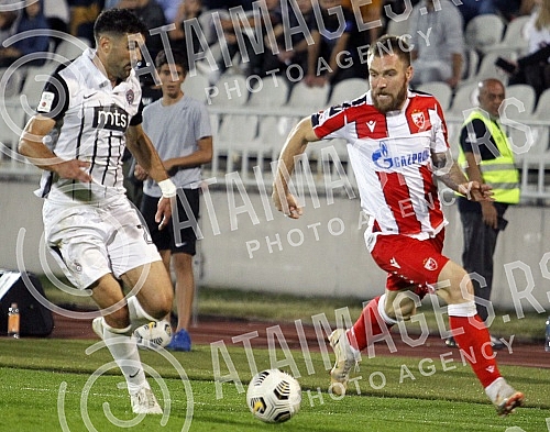 The match of the ninth round of the Linglong Tire Super League of Serbia between FK Partizan and FK Crvena zvezda was played at the Partizan stadium.Utakmica devetog  kola Linglong Tire Super liga Srbije izmedju FK Partizan i FK Crvena zvezda odigr