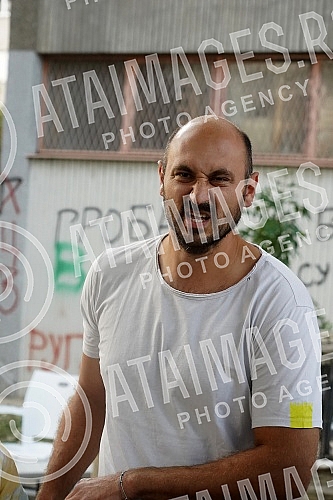 Grand opening of the terrain made of 20,000 recycled sneakers in Block 70.Svecano otvaranje terena napravljenog od 20.000 recikliranih patika u Bloku 70.