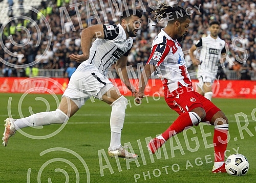 The match of the ninth round of the Linglong Tire Super League of Serbia between FK Partizan and FK Crvena zvezda was played at the Partizan stadium.Utakmica devetog  kola Linglong Tire Super liga Srbije izmedju FK Partizan i FK Crvena zvezda odigr