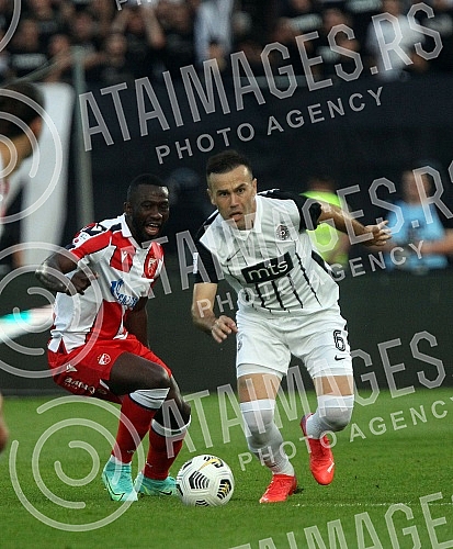 The match of the ninth round of the Linglong Tire Super League of Serbia between FK Partizan and FK Crvena zvezda was played at the Partizan stadium.Utakmica devetog  kola Linglong Tire Super liga Srbije izmedju FK Partizan i FK Crvena zvezda odigr