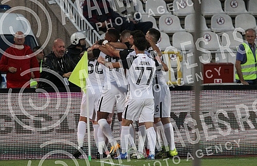 The match of the ninth round of the Linglong Tire Super League of Serbia between FK Partizan and FK Crvena zvezda was played at the Partizan stadium.Utakmica devetog  kola Linglong Tire Super liga Srbije izmedju FK Partizan i FK Crvena zvezda odigr