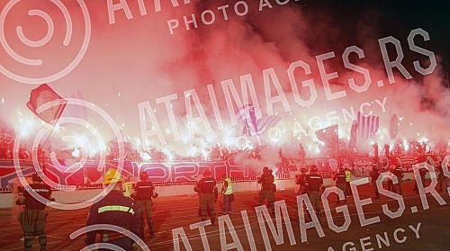 The match of the ninth round of the Linglong Tire Super League of Serbia between FK Partizan and FK Crvena zvezda was played at the Partizan stadium.Utakmica devetog  kola Linglong Tire Super liga Srbije izmedju FK Partizan i FK Crvena zvezda odigr