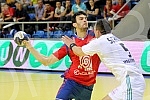 The first play-off match for the World Cup in France between Serbia and Hungary played in Kraljevo.Prva utakmica baraza (play-off) za odlazak na Svetsko prvenstvo u Francuskoj izmedju Srbije i Madjarske odigrana u Kraljevu.