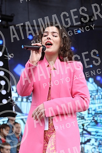 The Music Festival Children's Belgrade Spring 2022, organized by the Children's Cultural Center Belgrade, was held on the Republic Square as part of the Belgrade Days event.Muzicki festival Decje beogradsko prolece 2022 koje organizuje Decji kultur