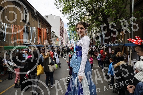 The traditional manifestation Jevremova Street of meetings after two years of pause is held on the day of the municipal celebration, Cveti under the slogan Let's meet.Tradicionalna manifestacija Jevremova ulica susreta nakon dve godine pauziranja o