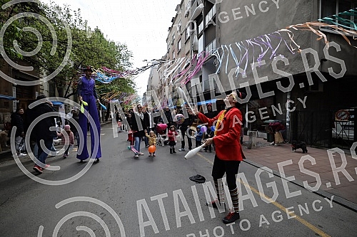 The traditional manifestation Jevremova Street of meetings after two years of pause is held on the day of the municipal celebration, Cveti under the slogan Let's meet.Tradicionalna manifestacija Jevremova ulica susreta nakon dve godine pauziranja o