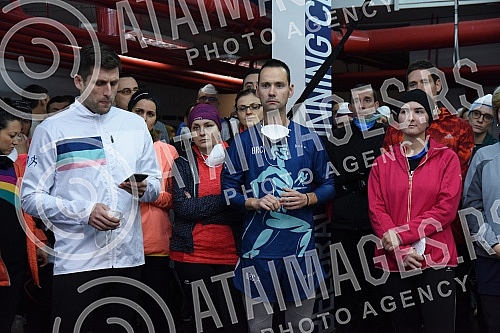 Public training SMOG JOG Belgrade: Running under the masks held organized by the Belgrade Racing Club and the site trcanje.rs.Odrzan javni trening  SMOG JOG Beograd: Trcanje pod maskama u organizaciji  Beogradskog trkackog kluba i sajta trcanje.rs.