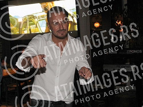 Promotion of new spot and song of Boban Bob Radojevic 