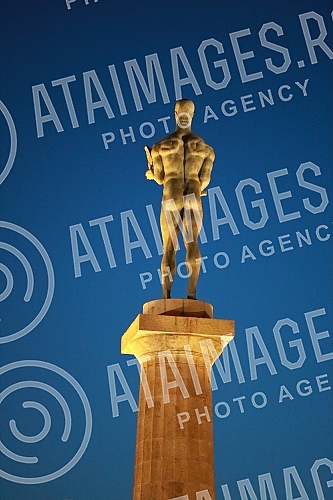 View of Belgrade during the first day of the weekend in which, according to the decision of the Government of Serbia from Friday at 21.00 to Monday at 06.00 in Serbia can only work grocery stores, some service activities (tailor, glass cutter, carpen