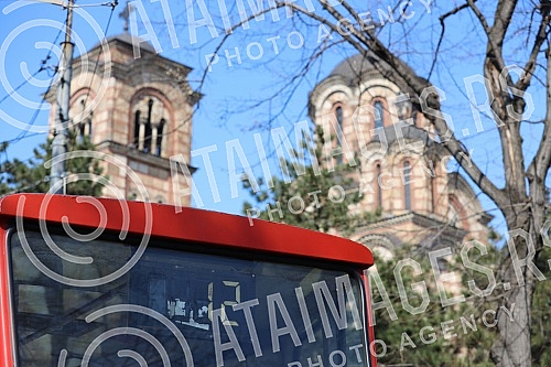 View of Belgrade during the first day of the weekend in which, according to the decision of the Government of Serbia from Friday at 21.00 to Monday at 06.00 in Serbia can only work grocery stores, some service activities (tailor, glass cutter, carpen