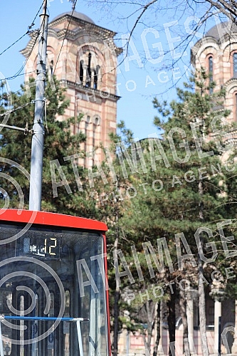 View of Belgrade during the first day of the weekend in which, according to the decision of the Government of Serbia from Friday at 21.00 to Monday at 06.00 in Serbia can only work grocery stores, some service activities (tailor, glass cutter, carpen