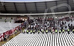 UEFA Champions League qualification match between FK Crvena Zvezda and FC Spartak Trnava held at Rajko Mitic stadium. Utakmica kvalifikacija Lige Sampiona izmedju FK Crvena Zvezda i FK Spartak Trnava odigrana na stadionu Rajko Mitic. 
