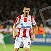 UEFA Champions League qualification match between FK Crvena Zvezda and FC Spartak Trnava held at Rajko Mitic stadium. Utakmica kvalifikacija Lige Sampiona izmedju FK Crvena Zvezda i FK Spartak Trnava odigrana na stadionu Rajko Mitic. 