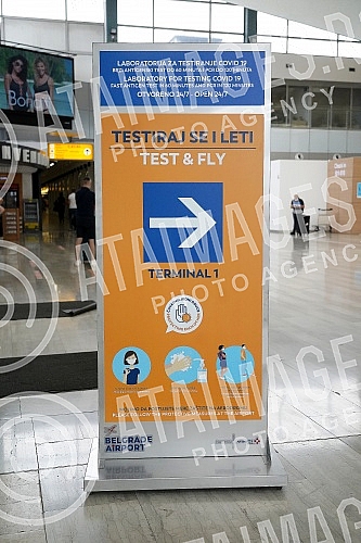A test center for Covid-19 has been opened at Nikola Tesla Airport in Belgrade, which is open 24 hours a day and is located in Terminal 1 of Belgrade Airport.Na Aerodromu Nikola Tesla u Beogradu otvoren je centar za testiranje na Covid-19 koji je o
