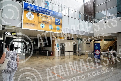 A test center for Covid-19 has been opened at Nikola Tesla Airport in Belgrade, which is open 24 hours a day and is located in Terminal 1 of Belgrade Airport.Na Aerodromu Nikola Tesla u Beogradu otvoren je centar za testiranje na Covid-19 koji je o