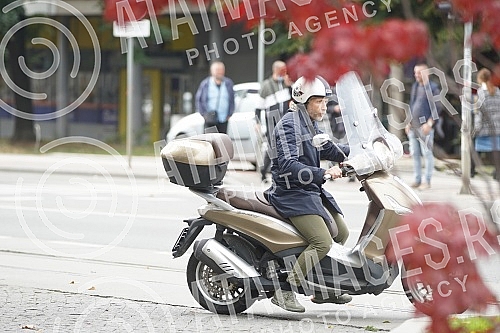 Funeral of songwriter and hitmaker Marina Tucakovic at the New Cemetery.Sahrana tekstopisaca i hitmejkerke Marine Tucakovic na Novom groblju.