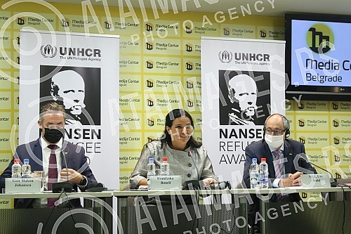 Presentation of the regional winner of the Nansen Prize awarded by the United Nations High Commissioner for Refugees (UNHCR), and the prize is for the first time to be awarded to a winner from Serbia and the entire Western Balkans region.Predstavlj
