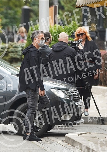 Funeral of songwriter and hitmaker Marina Tucakovic at the New Cemetery.Sahrana tekstopisaca i hitmejkerke Marine Tucakovic na Novom groblju.