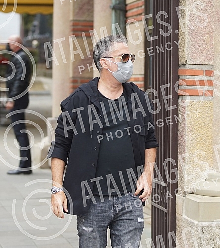 Funeral of songwriter and hitmaker Marina Tucakovic at the New Cemetery.Sahrana tekstopisaca i hitmejkerke Marine Tucakovic na Novom groblju.